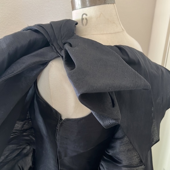 Loris Azzaro black gown rare from Paris - Picture 5 of 8